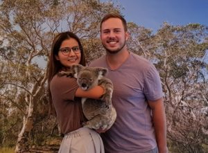 koala holding hartley crocodile adventure cairns australia