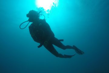 diving koh tao boyancy