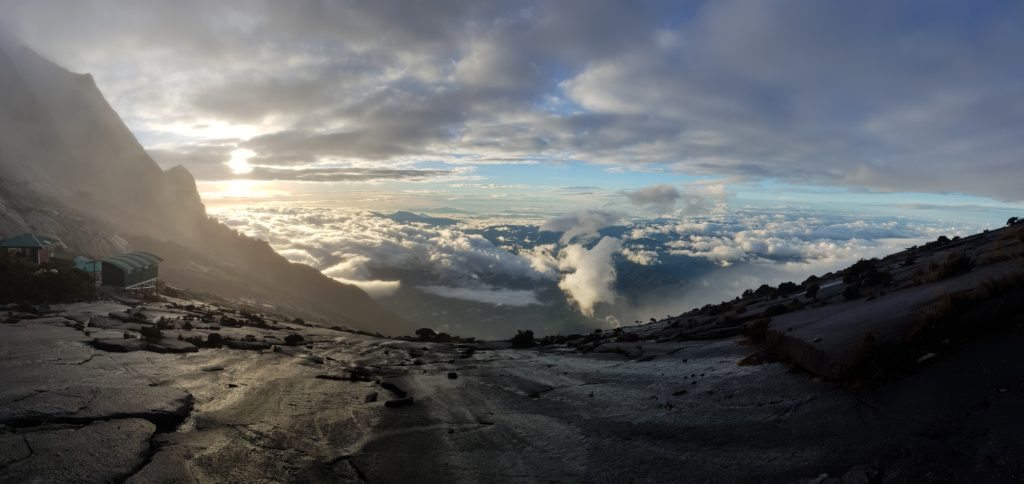 mount kinabalu panorama