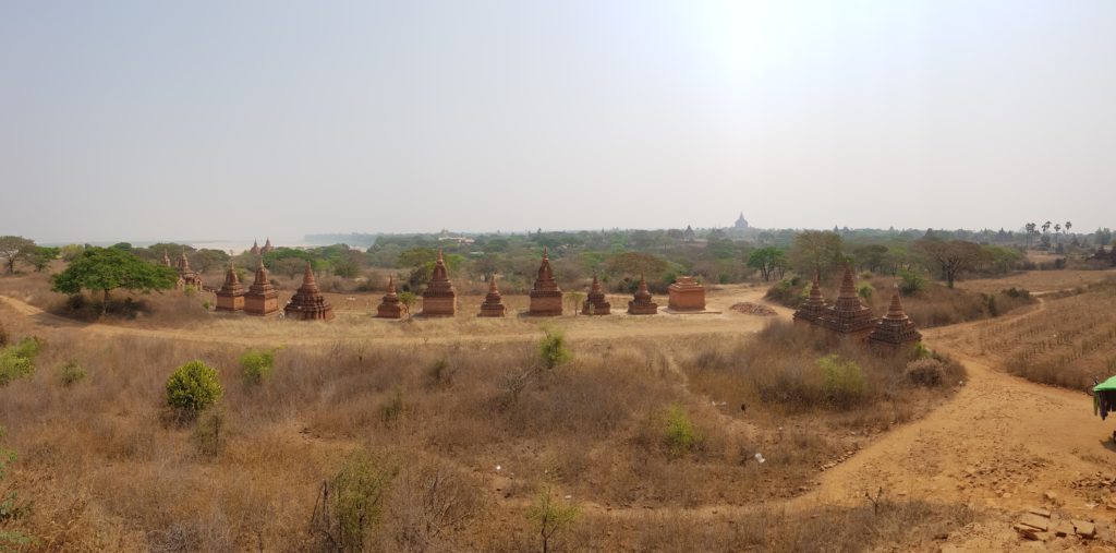 Panorama view in Bagan