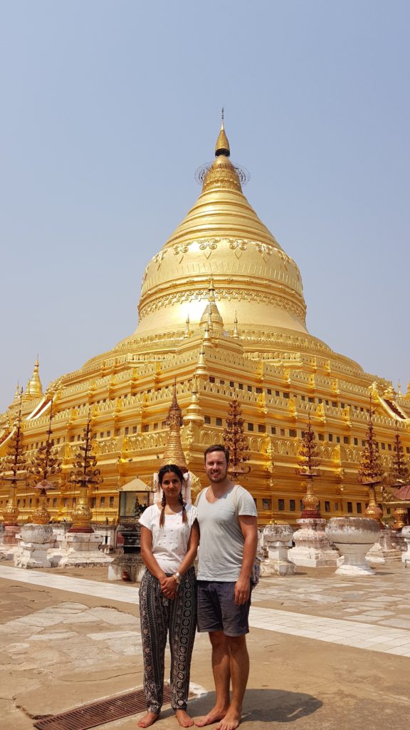 shwezigon pagoda bagan