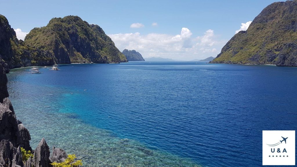 beach view palawan philippines