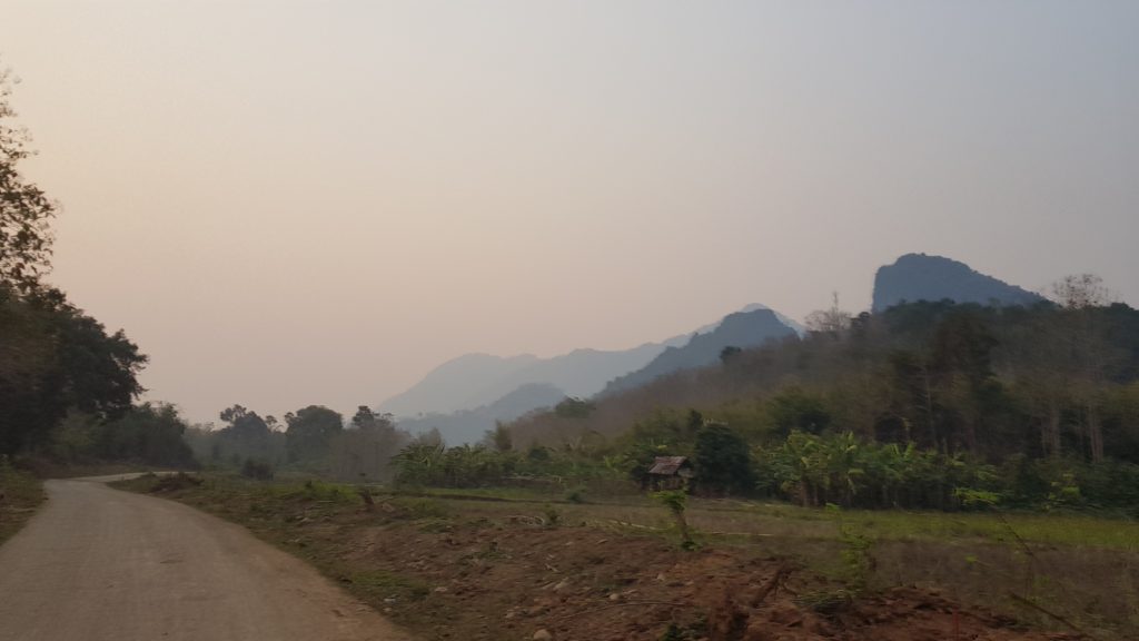 on the road luang prabang laos