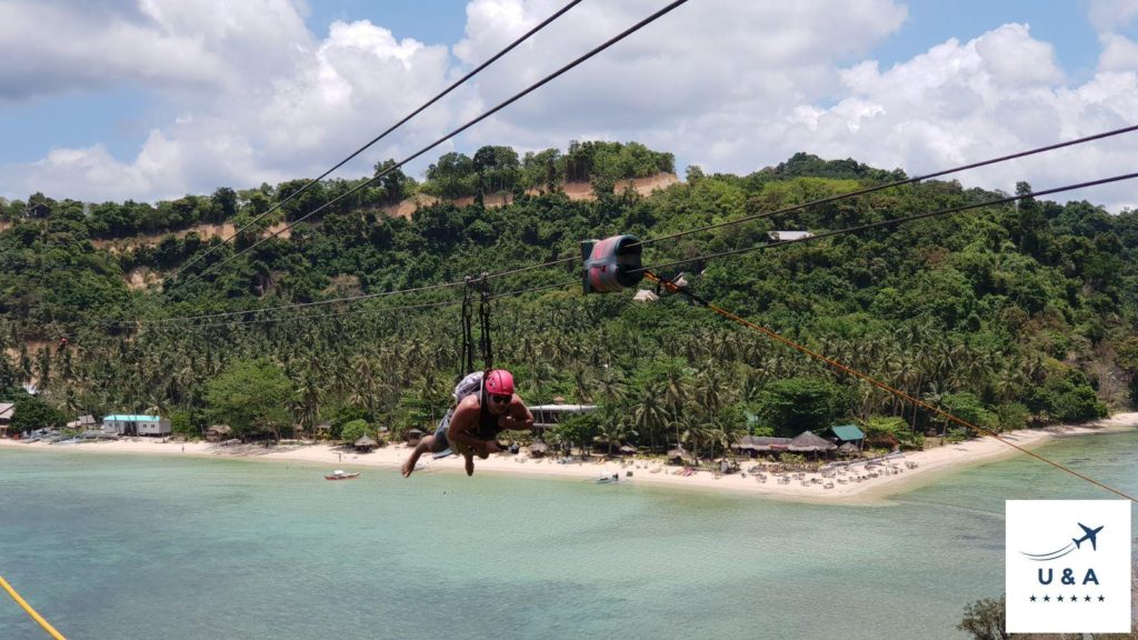 zipline el nido palawan philippines