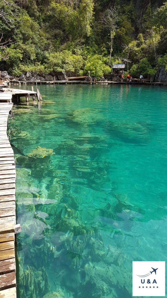 Kayangan lake el nido palawan philippines