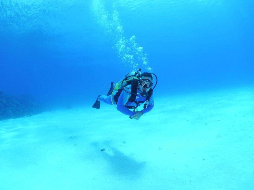 dive selfie rota rubin diving