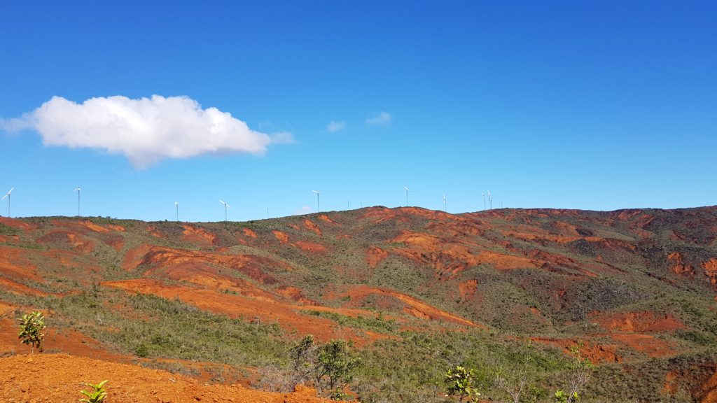 red soil mine caledonia