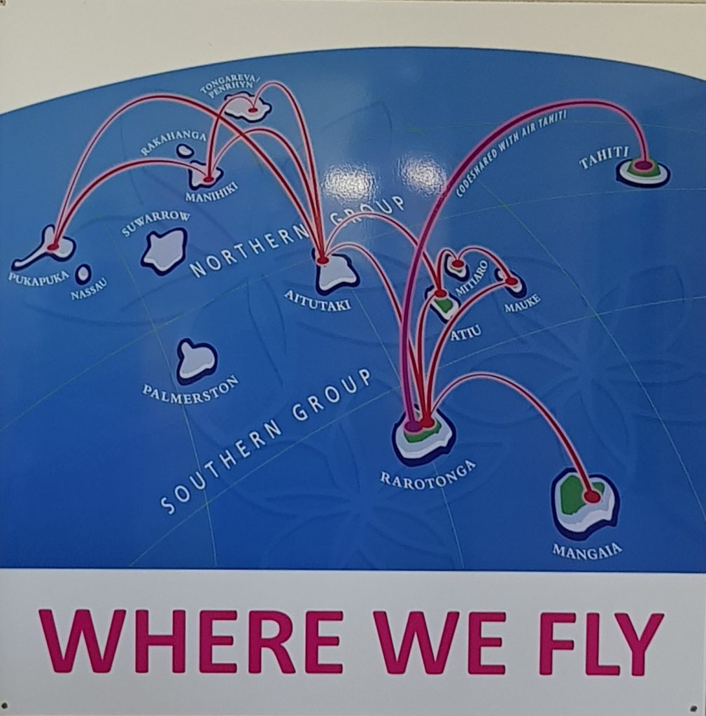 air rarotonga flight plan cook island