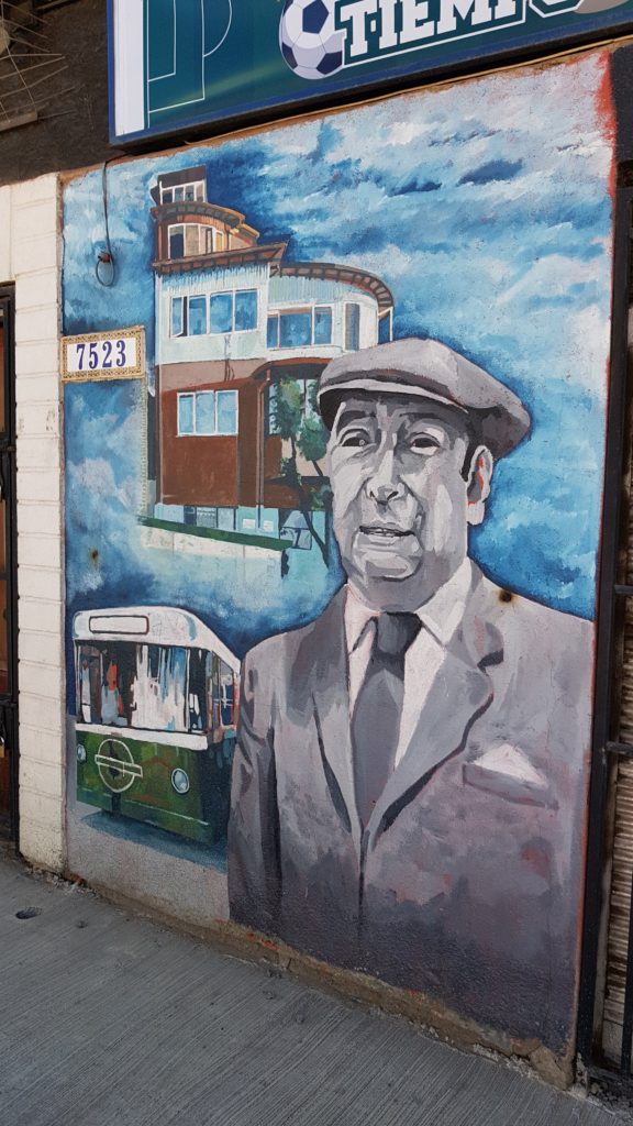 valparaiso, chile, wall, painting